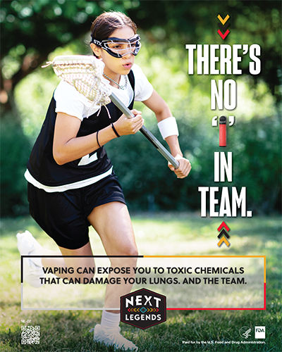 There’s No Vape in Team—Lacrosse B poster