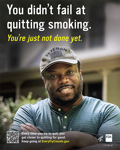 Cigarette Cessation, You Didn’t Fail at Quitting, 9 poster