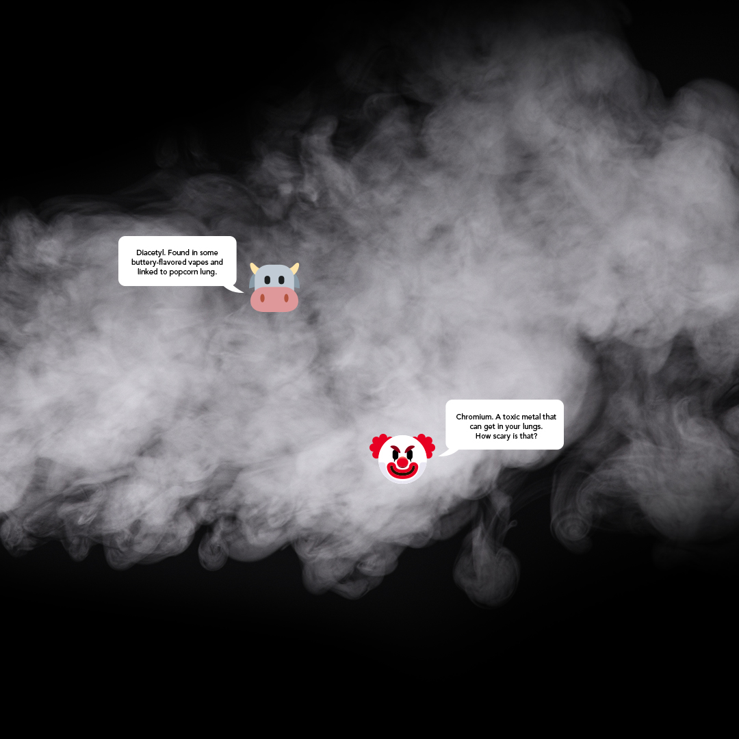 Zoom in to see what might be in this vape cloud. #Vape #Vaping #Ecigs #Ecig