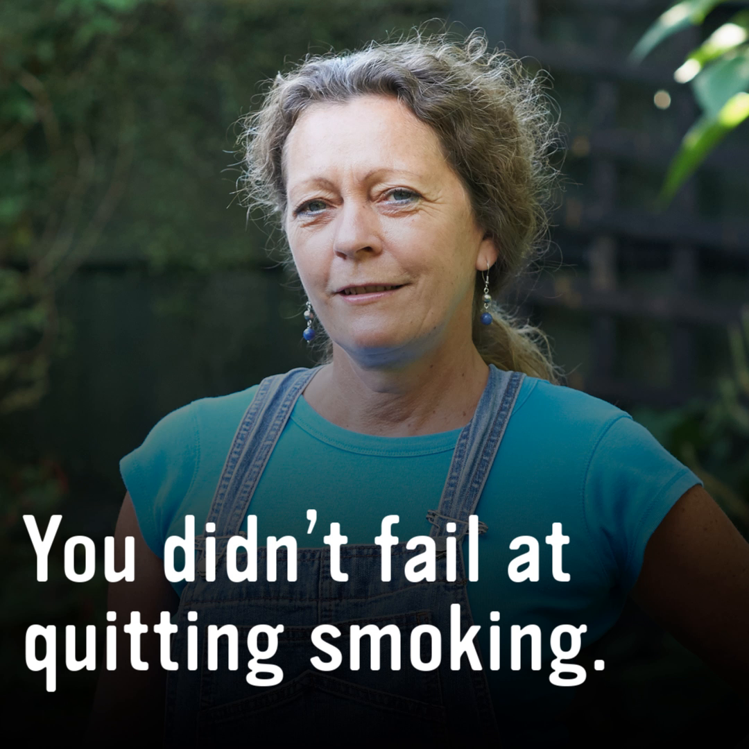 Every time you try to quit, you get closer to quitting cigarettes for good. Keep going at EveryTryCounts.gov.